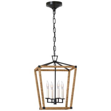 Aged Iron and Natural Rattan