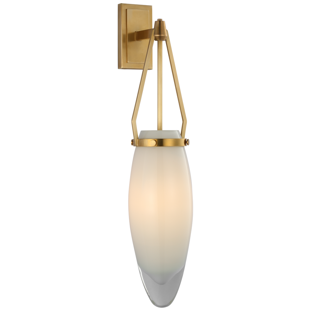 CHD2420ABWG Chapman & Myers Myla 1 Light Sconce | Main Image