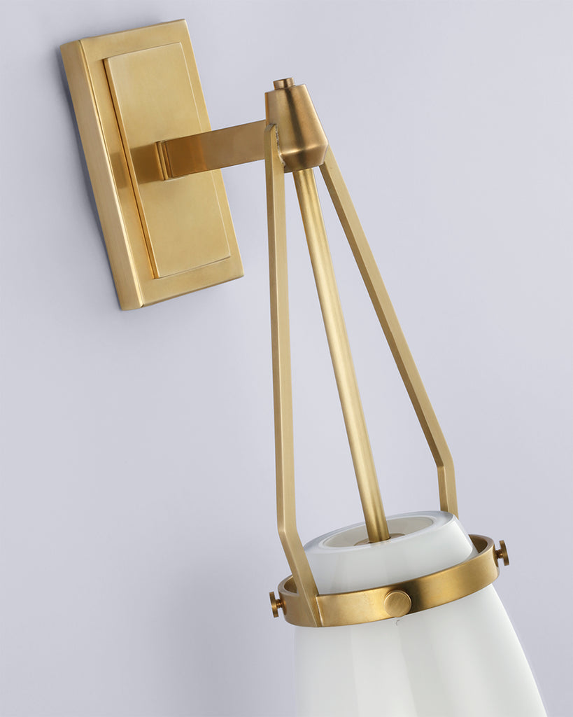 CHD2420ABWG Chapman & Myers Myla 1 Light Sconce | Alternate Image