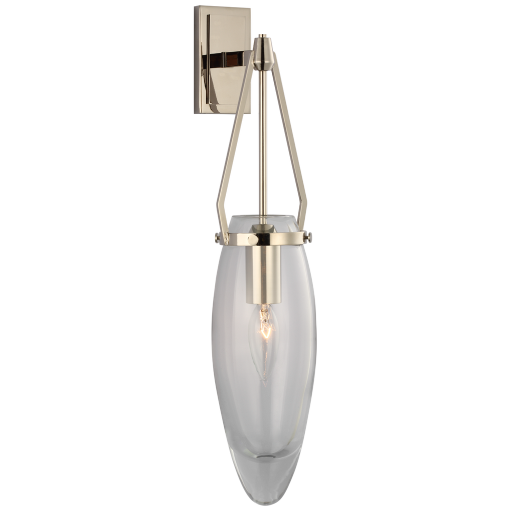 CHD2420PNCG Chapman & Myers Myla 1 Light Sconce | Main Image