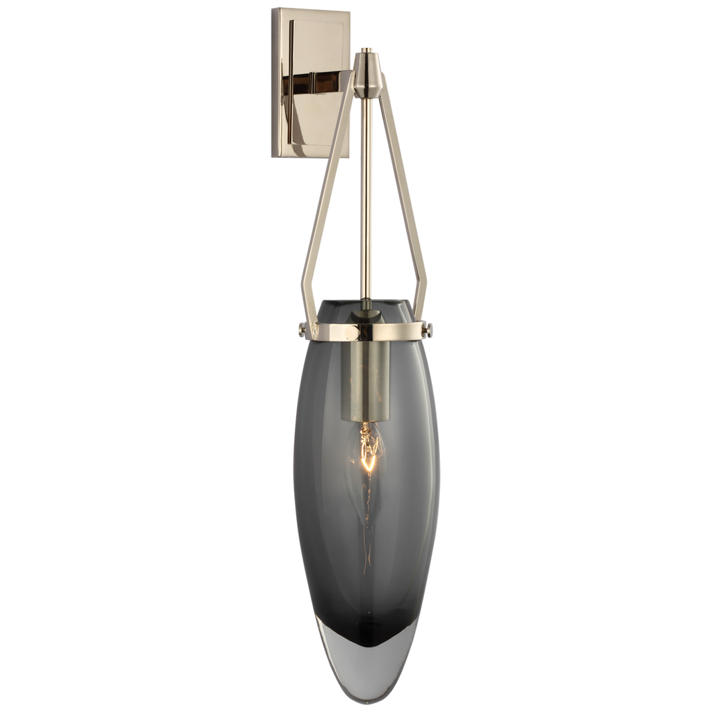 CHD2420PNSMG Chapman & Myers Myla 1 Light Sconce | Main Image
