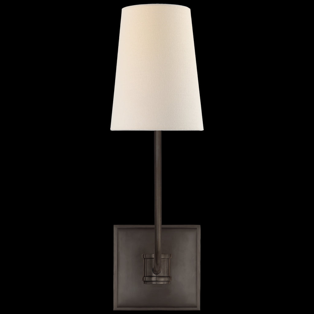 CHD2620BZL Chapman & Myers Venini 1 Light Sconce | Main Image