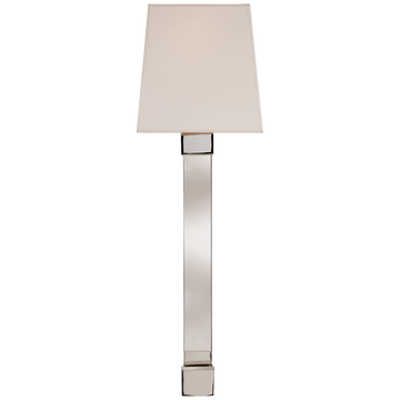 Crystal with Polished Nickel