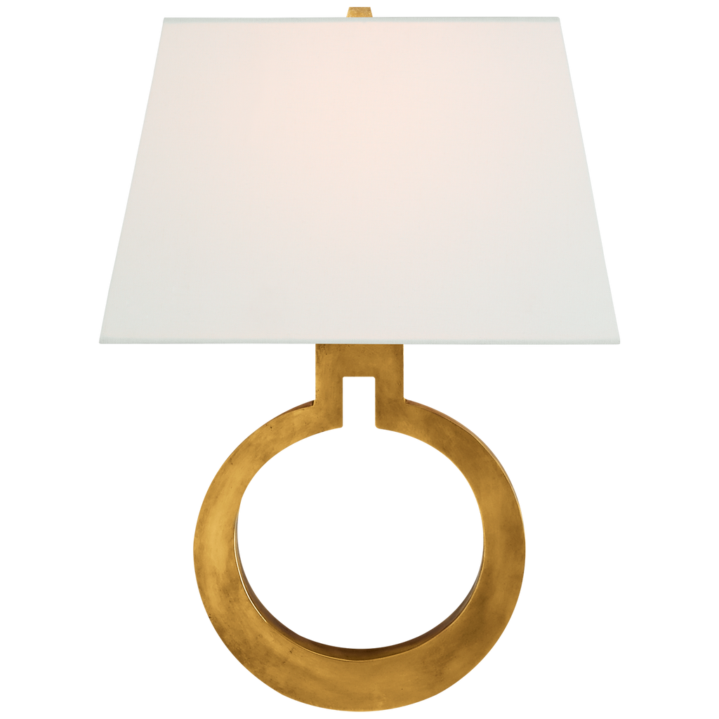 CHD2970ABL Chapman & Myers Ring 1 Light Sconce | Main Image