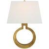 CHD2970ABL Chapman & Myers Ring 1 Light Sconce | Alternate Image