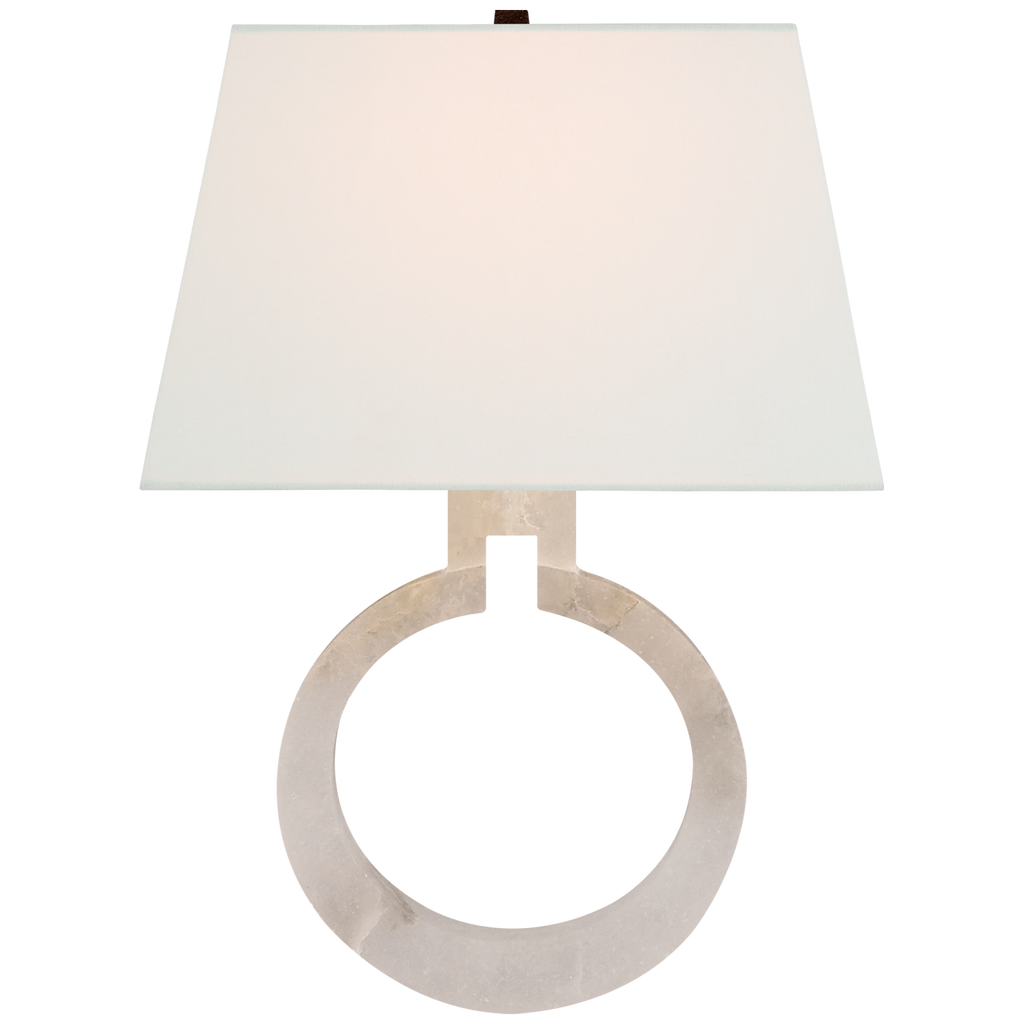 CHD2970ALBL Chapman & Myers Ring 1 Light Sconce | Main Image