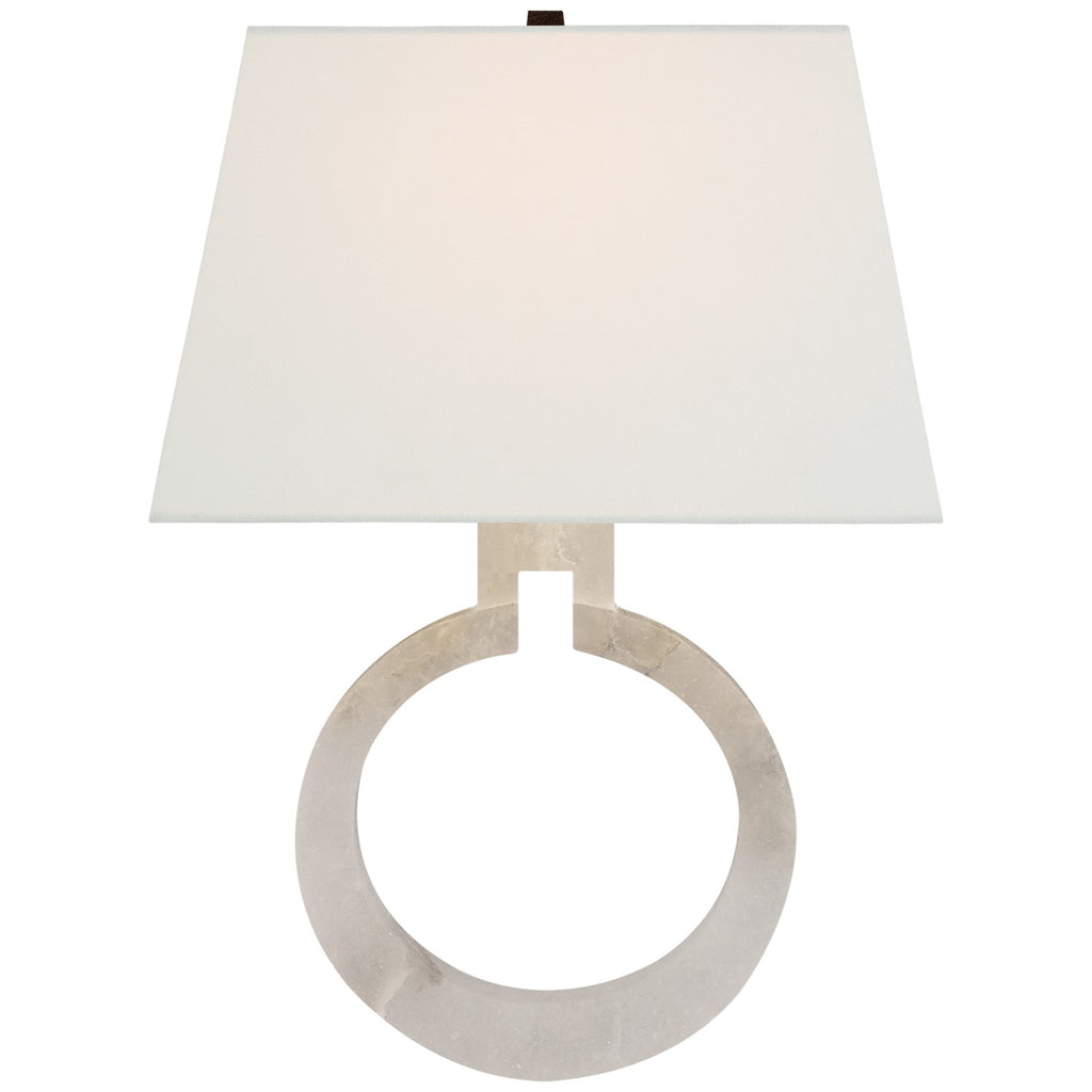 CHD2970ALBL Chapman & Myers Ring 1 Light Sconce | Alternate Image