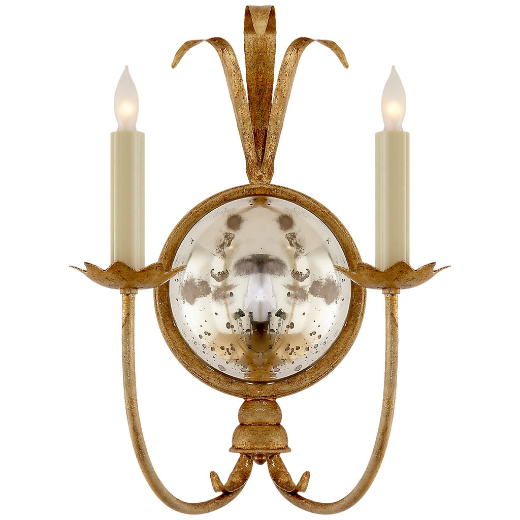 CHD4175GI Chapman & Myers Gramercy 2 Light Sconce | Alternate Image