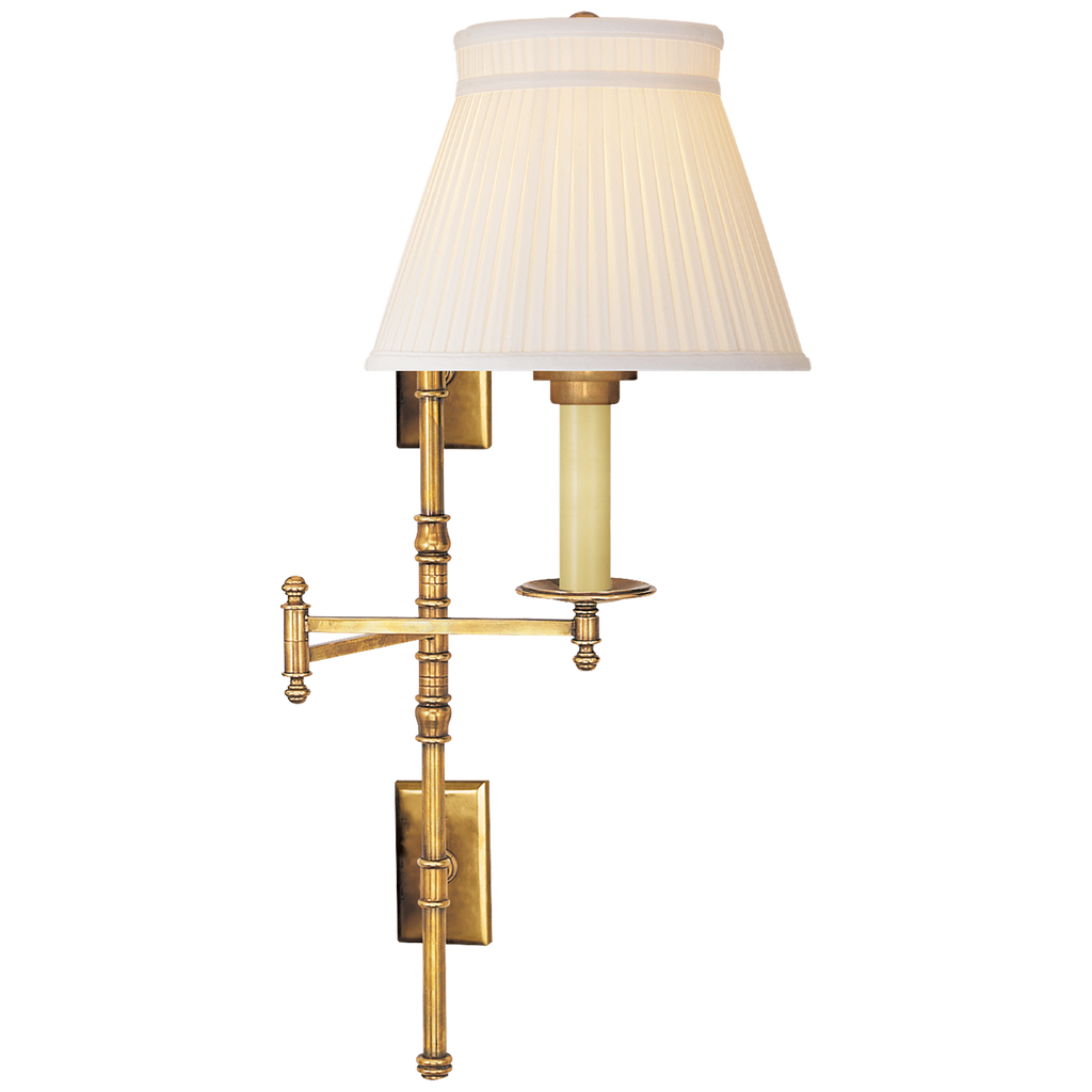 CHD5102ABSC Chapman & Myers Dorchester 1 Light Swing Arm | Main Image