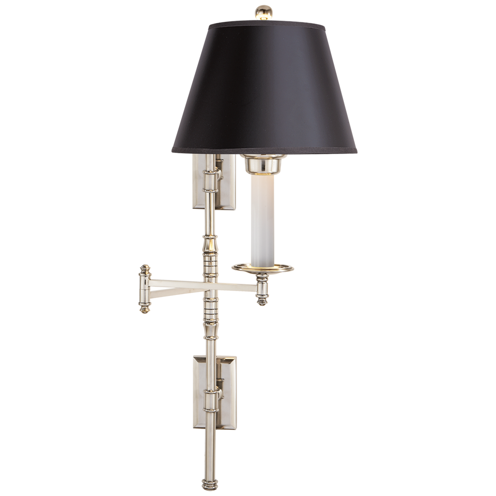 CHD5102PNB Chapman & Myers Dorchester 1 Light Swing Arm | Main Image