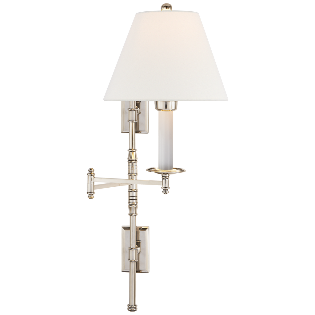 CHD5102PNL Chapman & Myers Dorchester 1 Light Swing Arm | Main Image