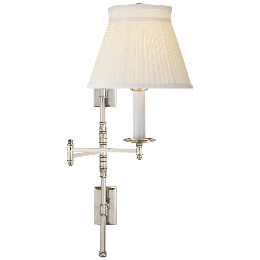 CHD5102PNSC Chapman & Myers Dorchester 1 Light Swing Arm | Alternate Image