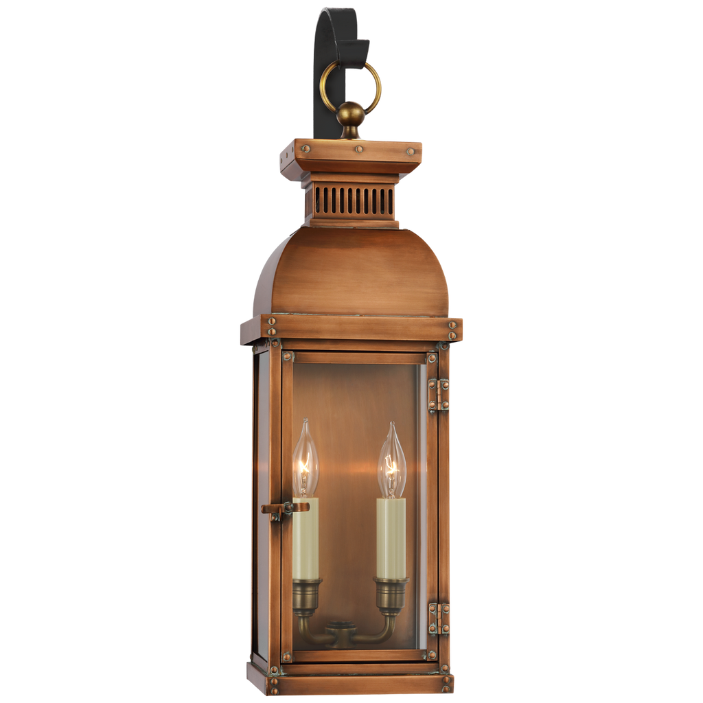 CHO2064NC Chapman & Myers Suffork 2 Light Outdoor Sconce | Main Image