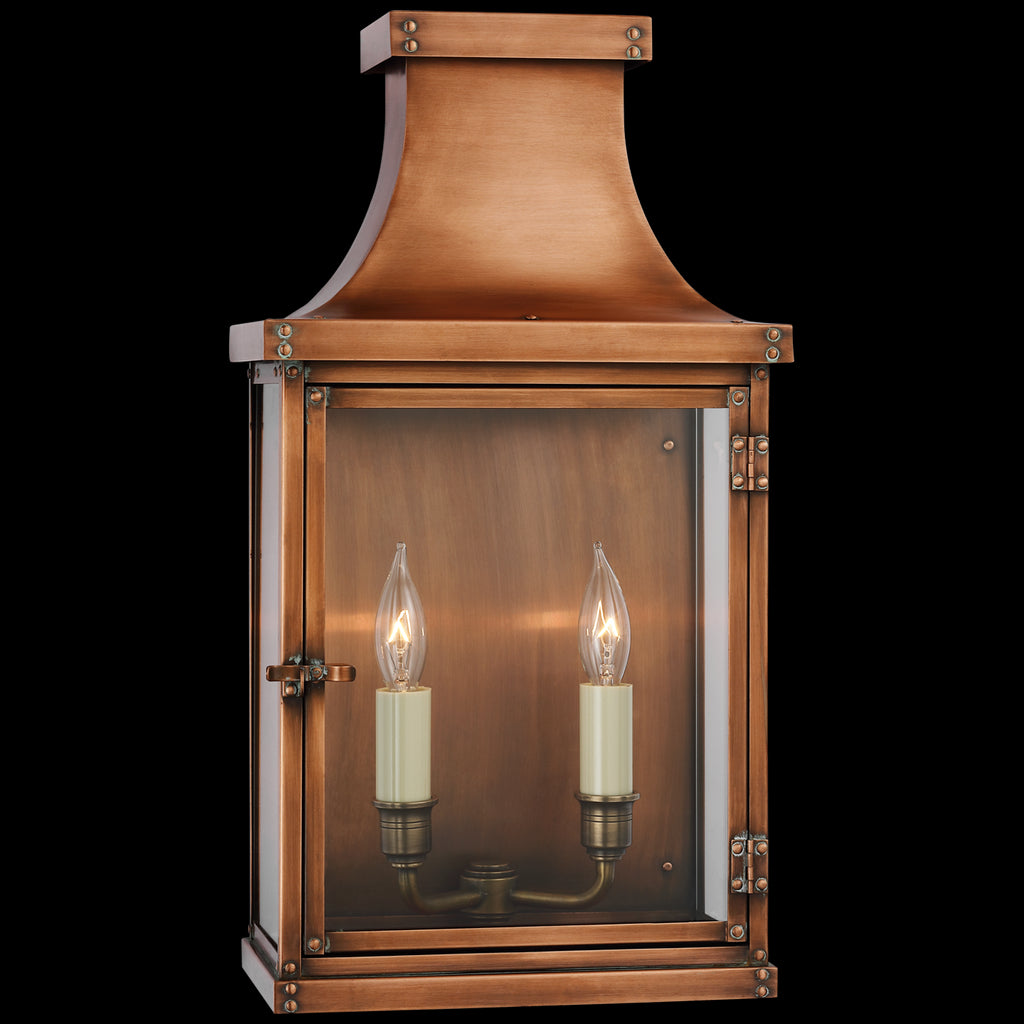 CHO2156NC Chapman & Myers Bedford 2 Light Outdoor Sconce | Main Image