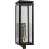 CHO2560BLKCG Chapman & Myers Fresno 1 Light Outdoor Sconce | Main Image