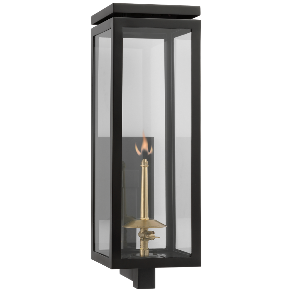 CHO2560BLKCG Chapman & Myers Fresno 1 Light Outdoor Sconce | Main Image