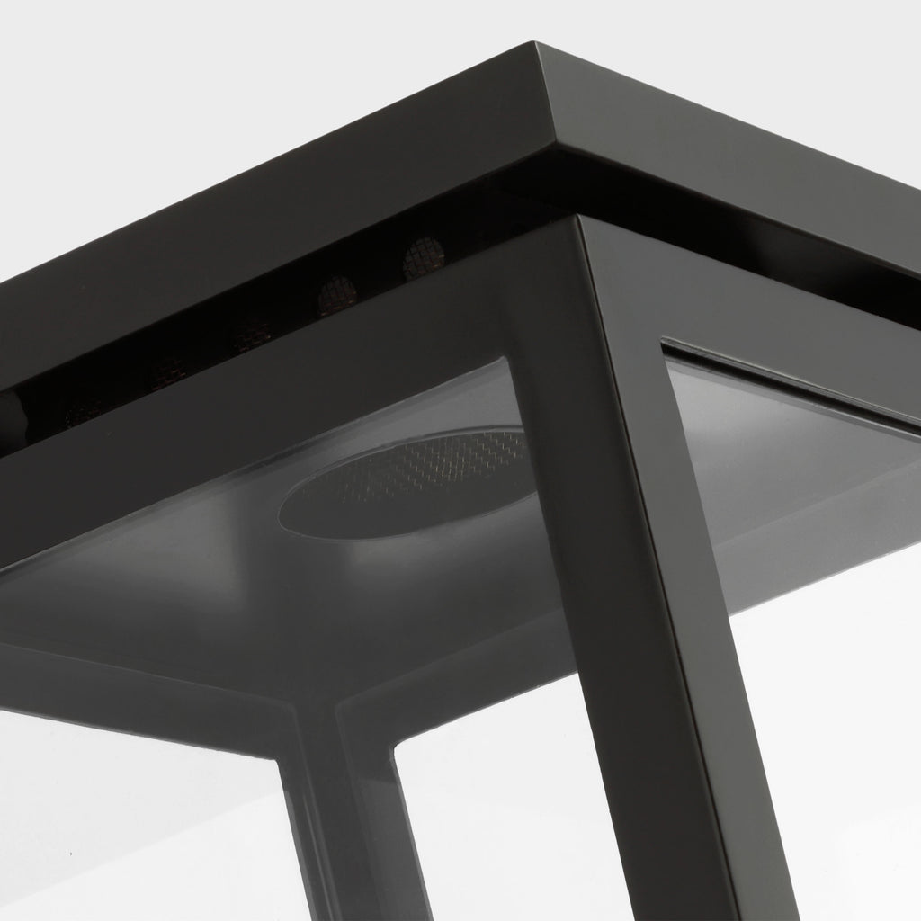 CHO2560BLKCG Chapman & Myers Fresno 1 Light Outdoor Sconce | Alternate Image