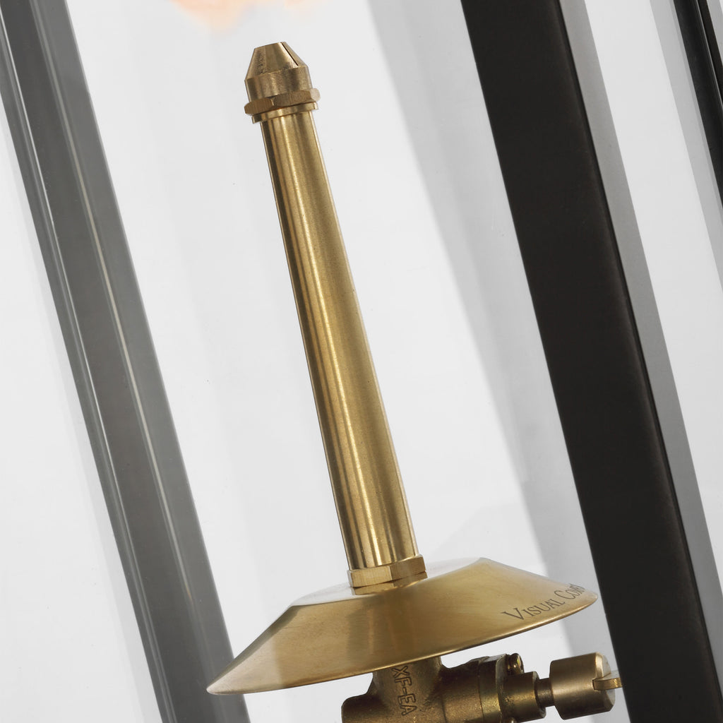 CHO2560BLKCG Chapman & Myers Fresno 1 Light Outdoor Sconce | Alternate Image