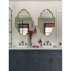 Crystorama Clifton 8'' Sconce in Aged Brass - Lifestyle View
