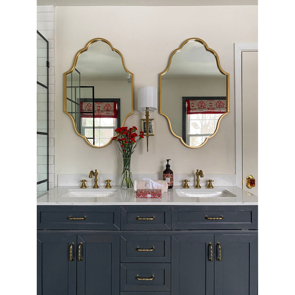 Crystorama Clifton 8'' Sconce in Aged Brass - Lifestyle View