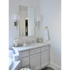 Crystorama Clifton 8'' Sconce in Polished Nickel - Lifestyle View