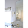 Crystorama Clifton 8'' Sconce in Polished Nickel - Lifestyle View