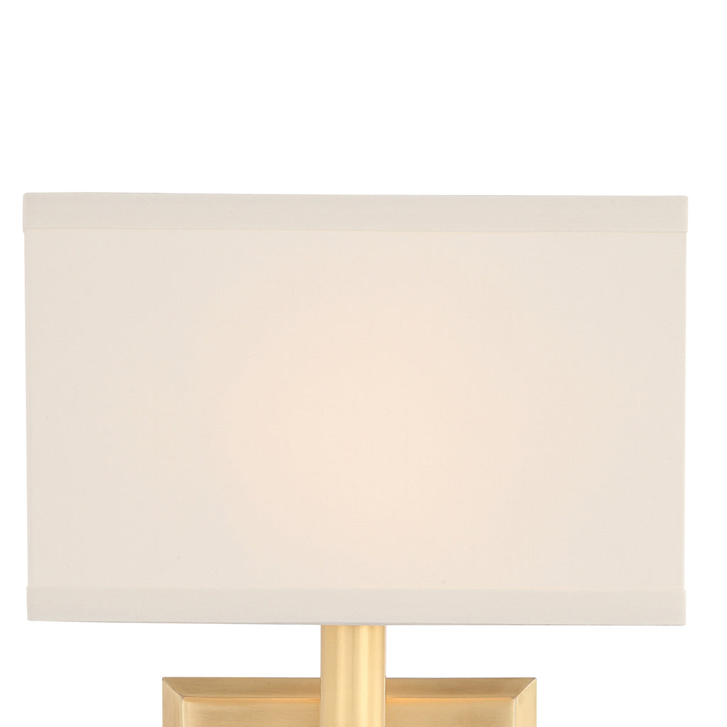 Crystorama Clover 9.5'' Sconce in Aged Brass - Additional View
