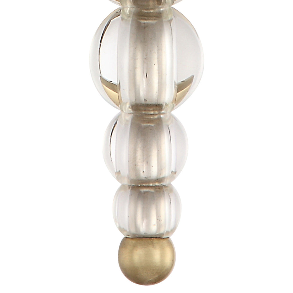 Crystorama Clover 9.5'' Sconce in Aged Brass - Additional View