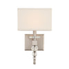 CLO-8892-BN Clover 1 Light Sconce | Main Image