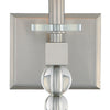 Crystorama Clover 9.5'' Sconce in Brushed Nickel - Additional View