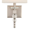 Crystorama Clover 9.5'' Sconce in Brushed Nickel - Additional View