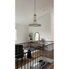 Crystorama Clover 22.5'' Chandelier in Aged Brass - Lifestyle View