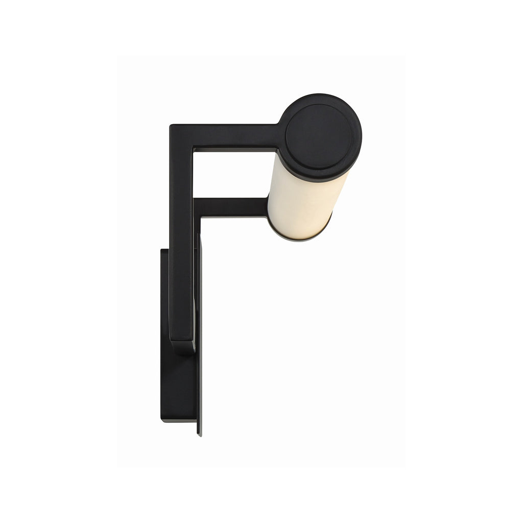 Crystorama Clinton 26.25'' Integrated LED Picture Light in Matte Black - Additional View
