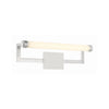 Crystorama Clinton 26.25'' Integrated LED Picture Light in Polished Nickel - Front View