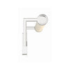 Crystorama Clinton 26.25'' Integrated LED Picture Light in Polished Nickel - Additional View