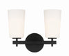 COL-102-BK_ULN Colton 2 Light Sconce | Main Image