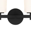Crystorama-OPEN-BOX Colton 2 Light Sconce in Black - Additional View