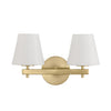 Crystorama Colton 16'' Sconce in Vibrant Gold - Additional View