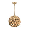 Crystorama Cora 13'' Chandelier in Soft Gold - Additional View