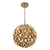 COR-7105-SG Cora 13'' Chandelier | Alternate Image