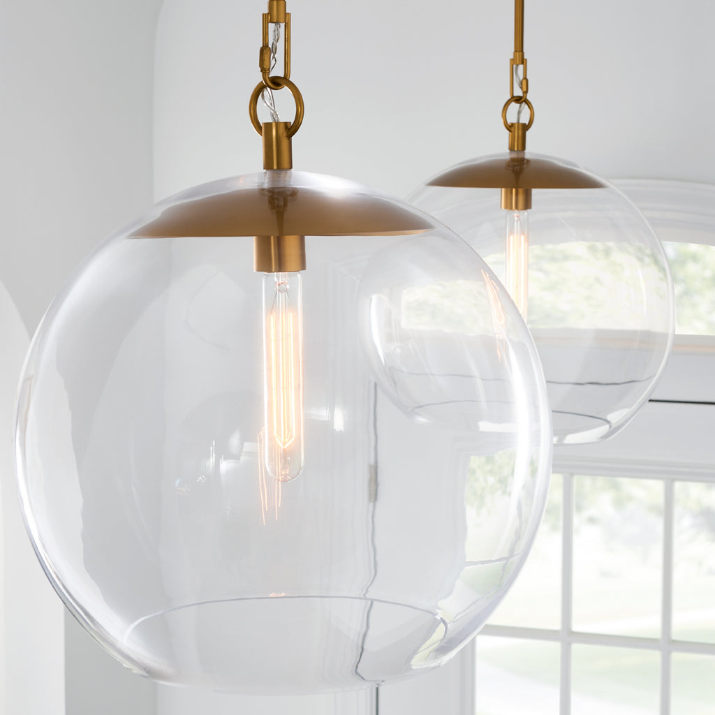CP1041BBS Atlantic 1 Light Pendant | Lifestyle Image