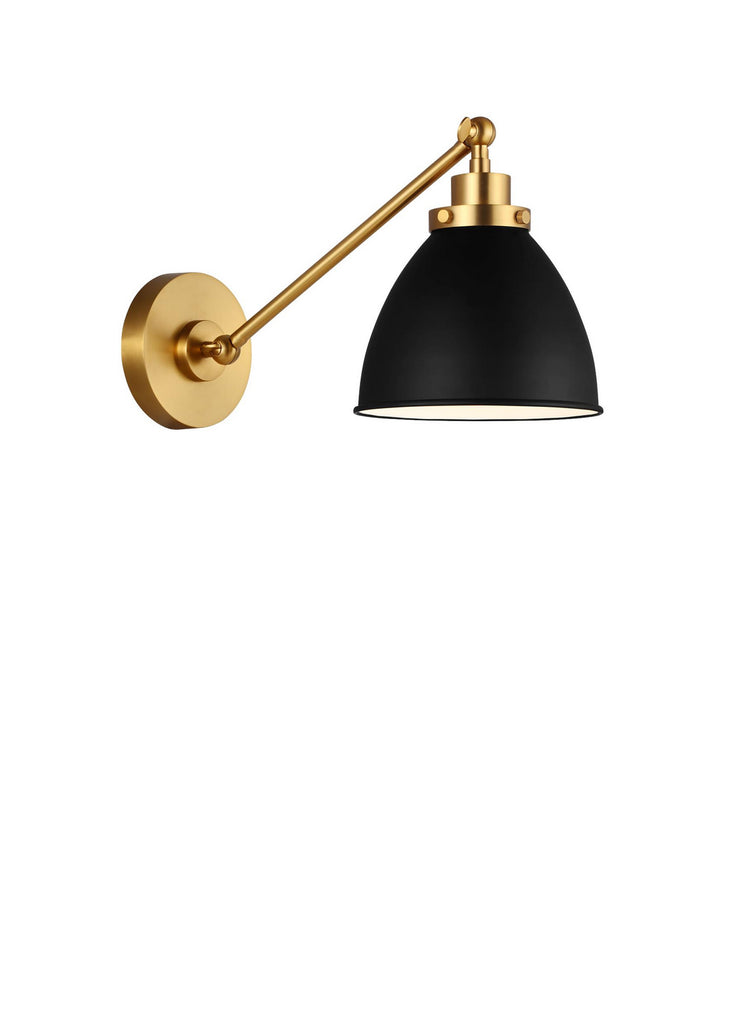 CW1131MBKBBS Wellfleet 1 Light Bathroom Vanity | Alternate Image