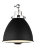 CW1131MBKPN Wellfleet 1 Light Bathroom Vanity | Main Image