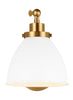 CW1131MWTBBS Wellfleet 1 Light Bathroom Vanity | Main Image