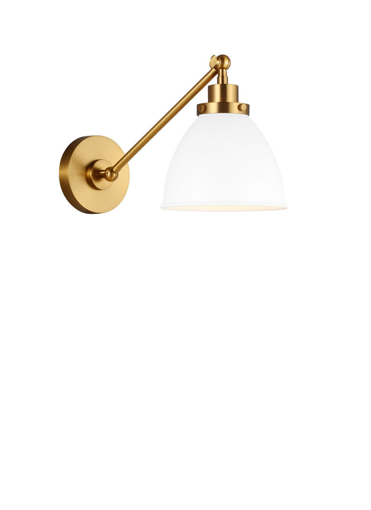 CW1131MWTBBS Wellfleet 1 Light Bathroom Vanity | Alternate Image
