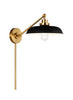 CW1141MBKBBS Wellfleet 1 Light Bathroom Vanity | Alternate Image