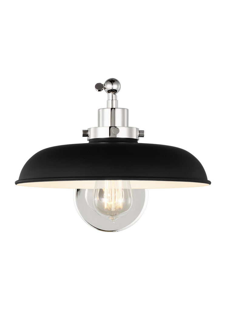CW1141MBKPN Wellfleet 1 Light Bathroom Vanity | Main Image