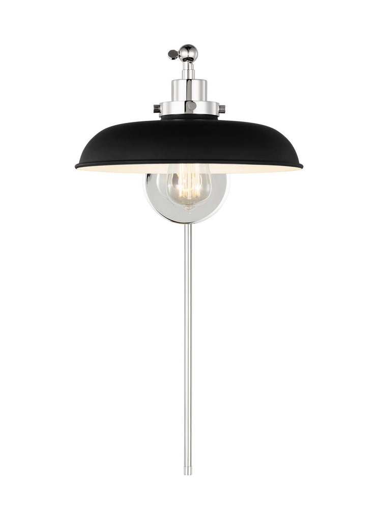 CW1141MBKPN Wellfleet 1 Light Bathroom Vanity | Alternate Image