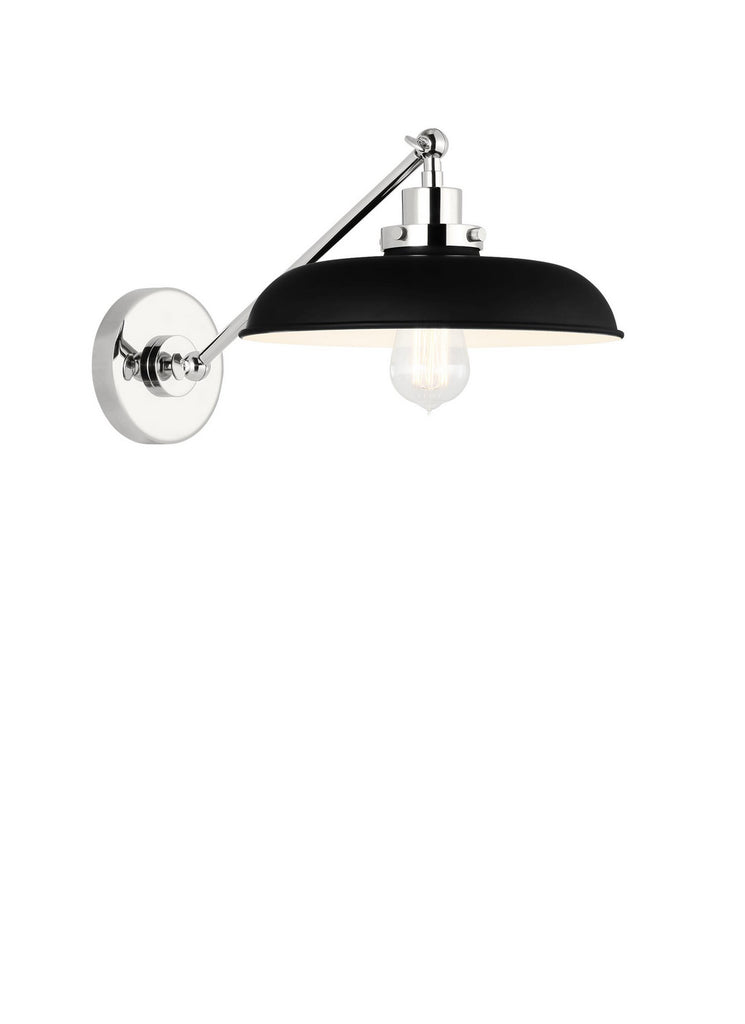 CW1141MBKPN Wellfleet 1 Light Bathroom Vanity | Alternate Image