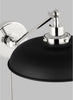 CW1141MBKPN Wellfleet 1 Light Bathroom Vanity | Alternate Image